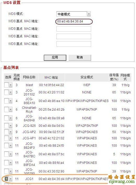 WDS设置,JCG无线路由器,登录192.168.1.1,tplink无线路由器,联通测速网站,p2p终结者教程,adsl什么意思