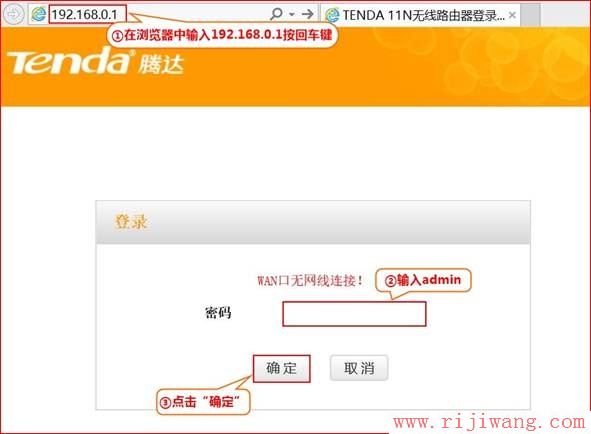 腾达(Tenda),melogin cn手机设置网络,电信宽带怎么设置路由器,tenda无线路由器设置密码,有限的访问权限,腾达路由器原始密码
